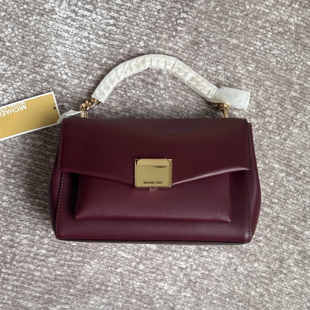 Michael Kors Leather Lita Bag - Picture 1 of 9
